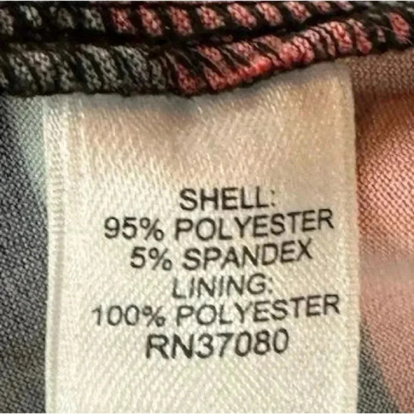 Cato Women's L Striped Knee Length Dress Multicolor Short Sleeve Scoop Neck - Picture 4 of 4